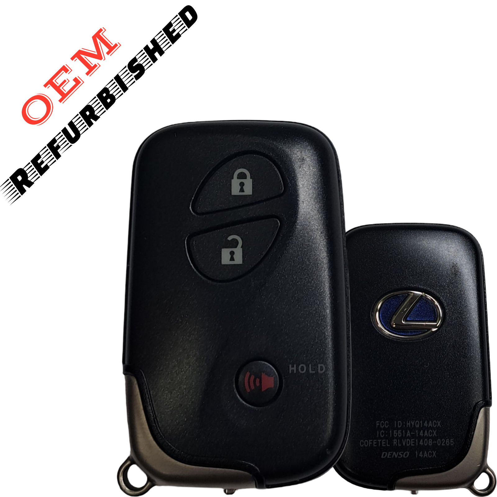 2010-2017 Lexus/ 3-Button Smart Key / PN: 89904-48481 / HYQ14ACX / GNE BOARD (OEM Refurb)