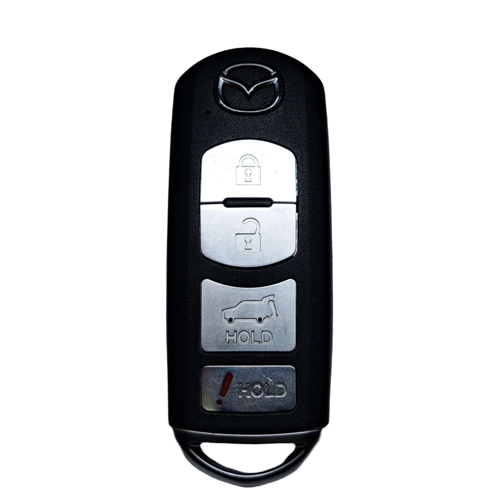 2010-2015 Mazda CX-7 / CX-9 / 4-Button Smart Key W/ Hatch / PN: TEY1-67-5RY / WAZX1T763SKE11A04 (OEM Refurb)