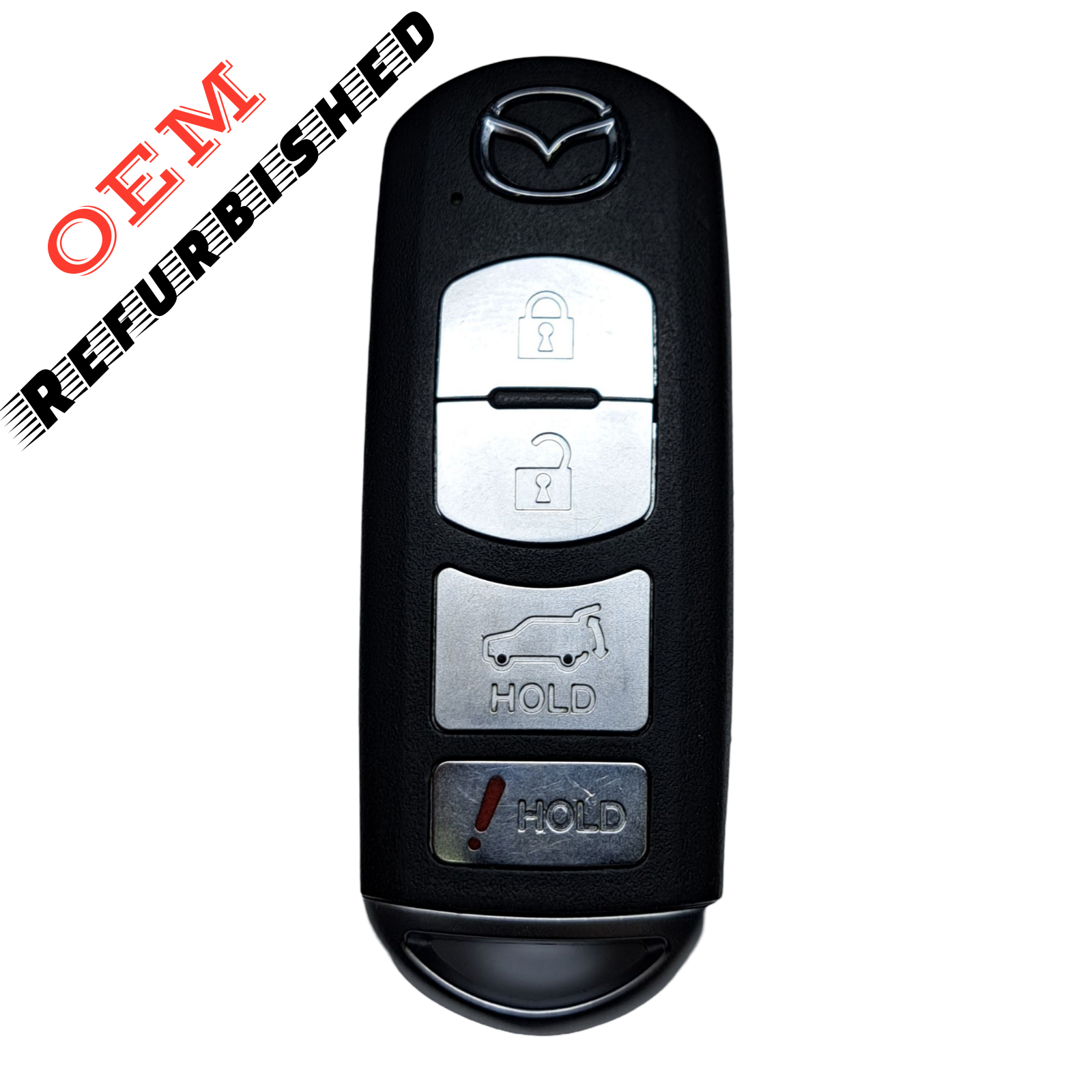 2010-2015 Mazda CX-7 / CX-9 / 4-Button Smart Key W/ Hatch / PN: TEY1-67-5RY / WAZX1T763SKE11A04 (OEM Refurb)