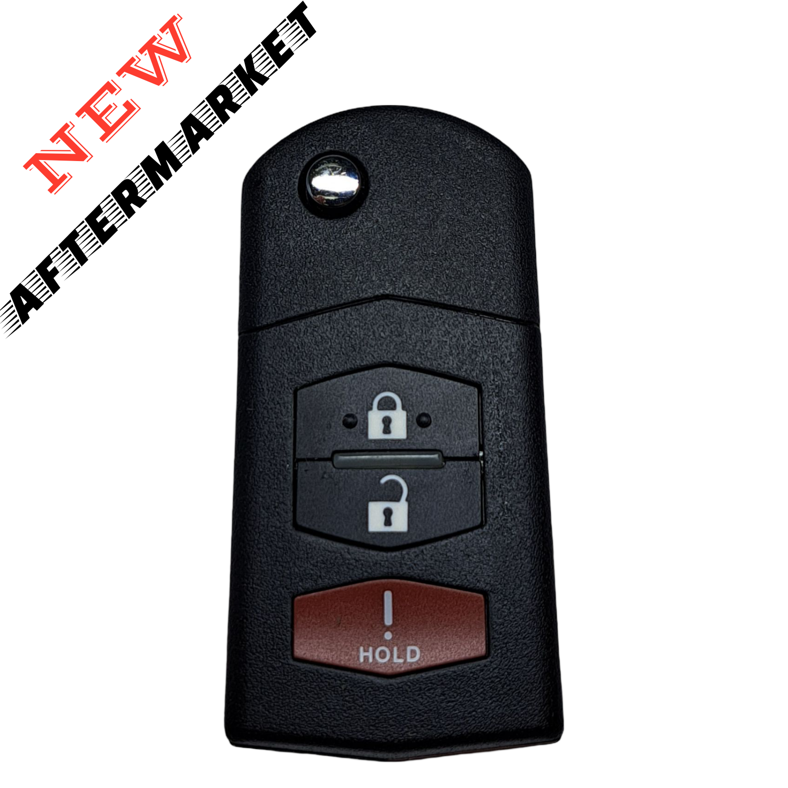 2006-2015 Mazda / 3-Button Flip Key / PN: CC43-67-5RYC / BGBX1T478SKE125-01 (AFTERMARKET)