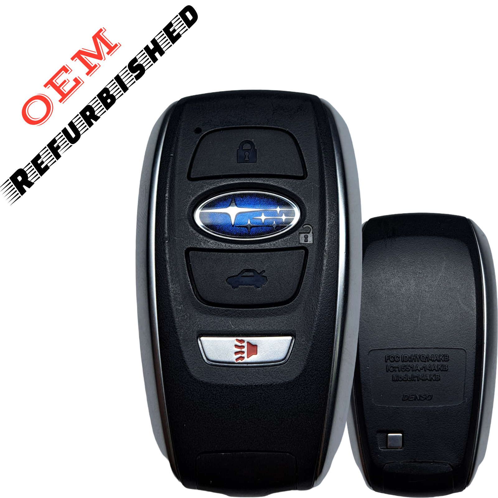 2019-2026 Subaru Ascent, Legacy, Outback / 4-Button Smart Key / PN: 88835XC00A / HYQ14AKB (OEM Refurb)