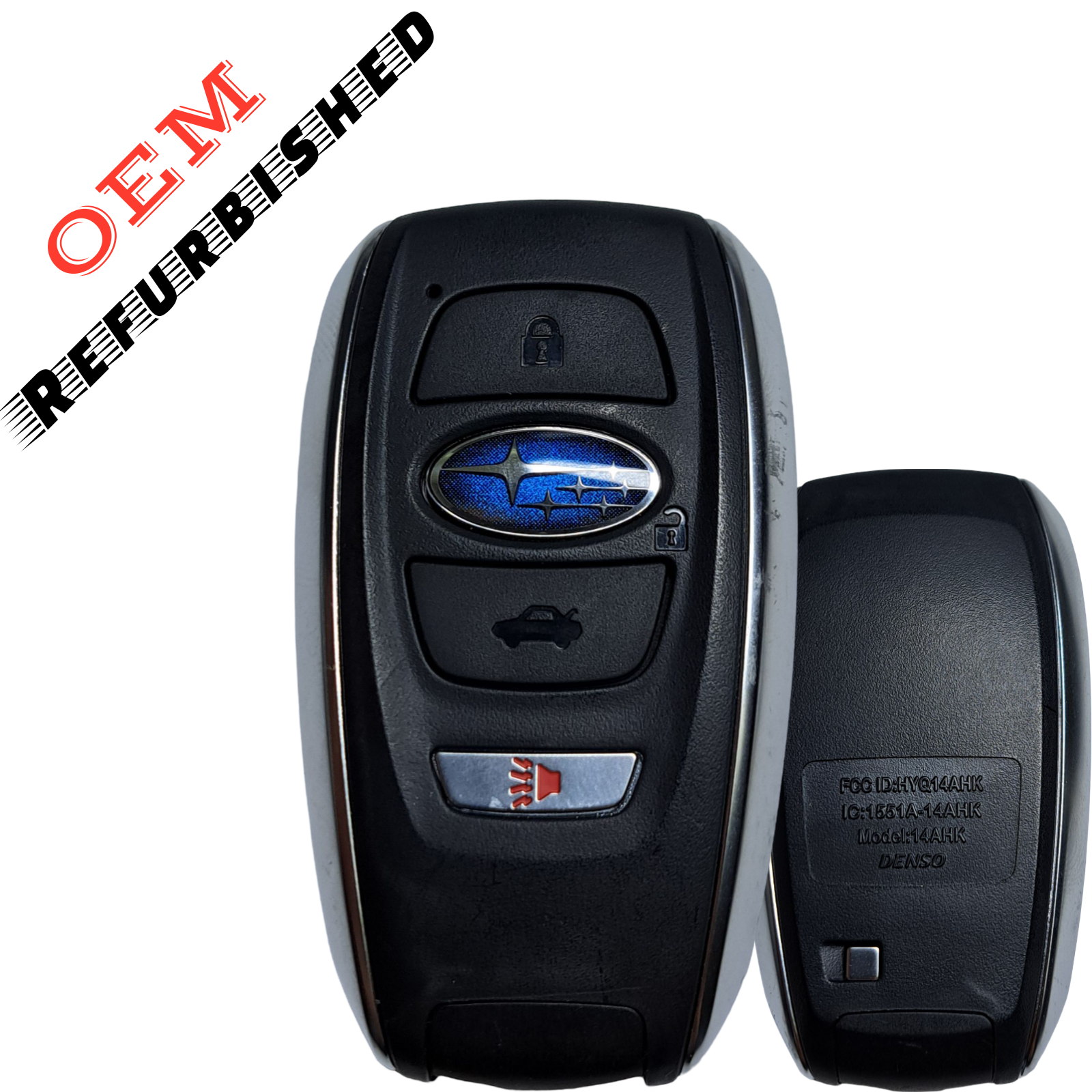2017-2024 Subaru / 4-Button Smart Key / PN: 88835-FL03A / HYQ14AHK (OEM Refurb)