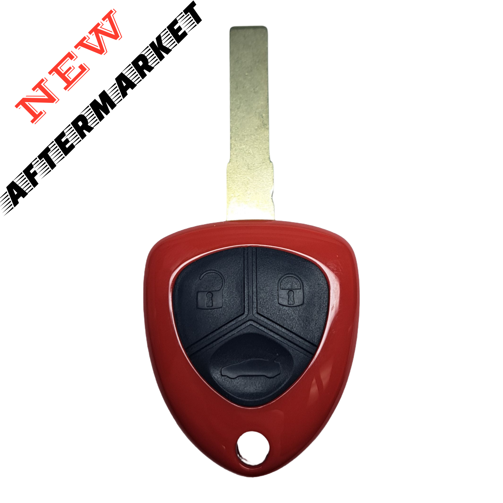 2009-2014 Ferrari / 3-Button Remote Head Key / 012432 TRW S46E (AFTERMARKET)