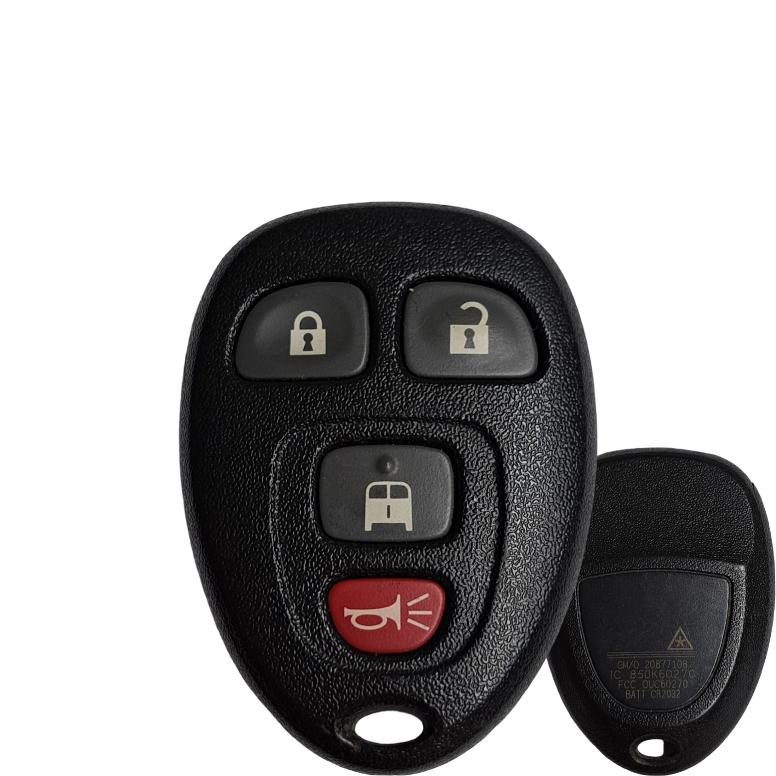 2007-2019 GM Van / 4-Button Keyless Entry Remote / Gen 2 PS / PN: 20877108 / OUC60270 (OEM Refurb)