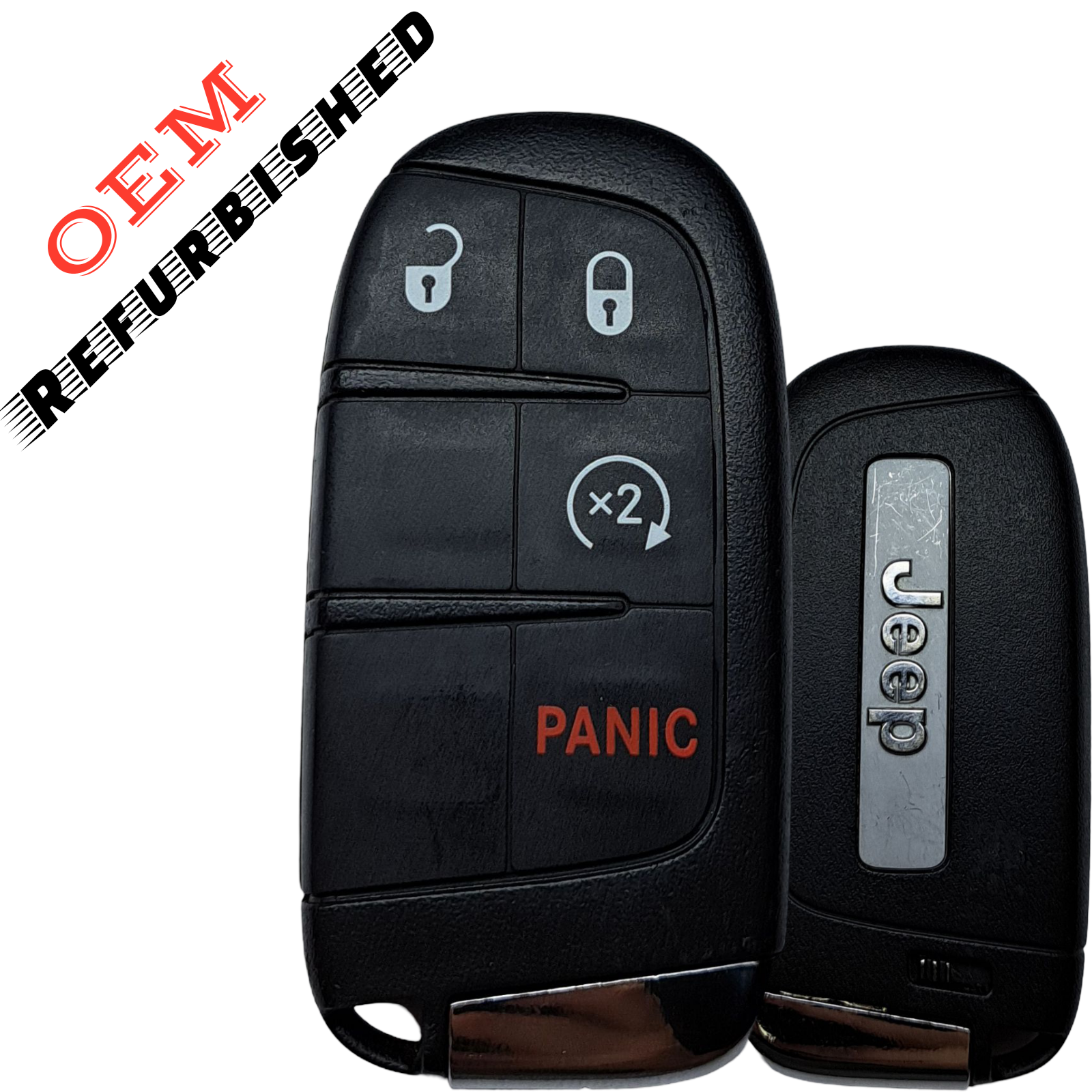 2014-2021 Jeep Cherokee / 4-Button Smart Key / PN: 68105078AC / GQ4-54T (OEM Refurb)