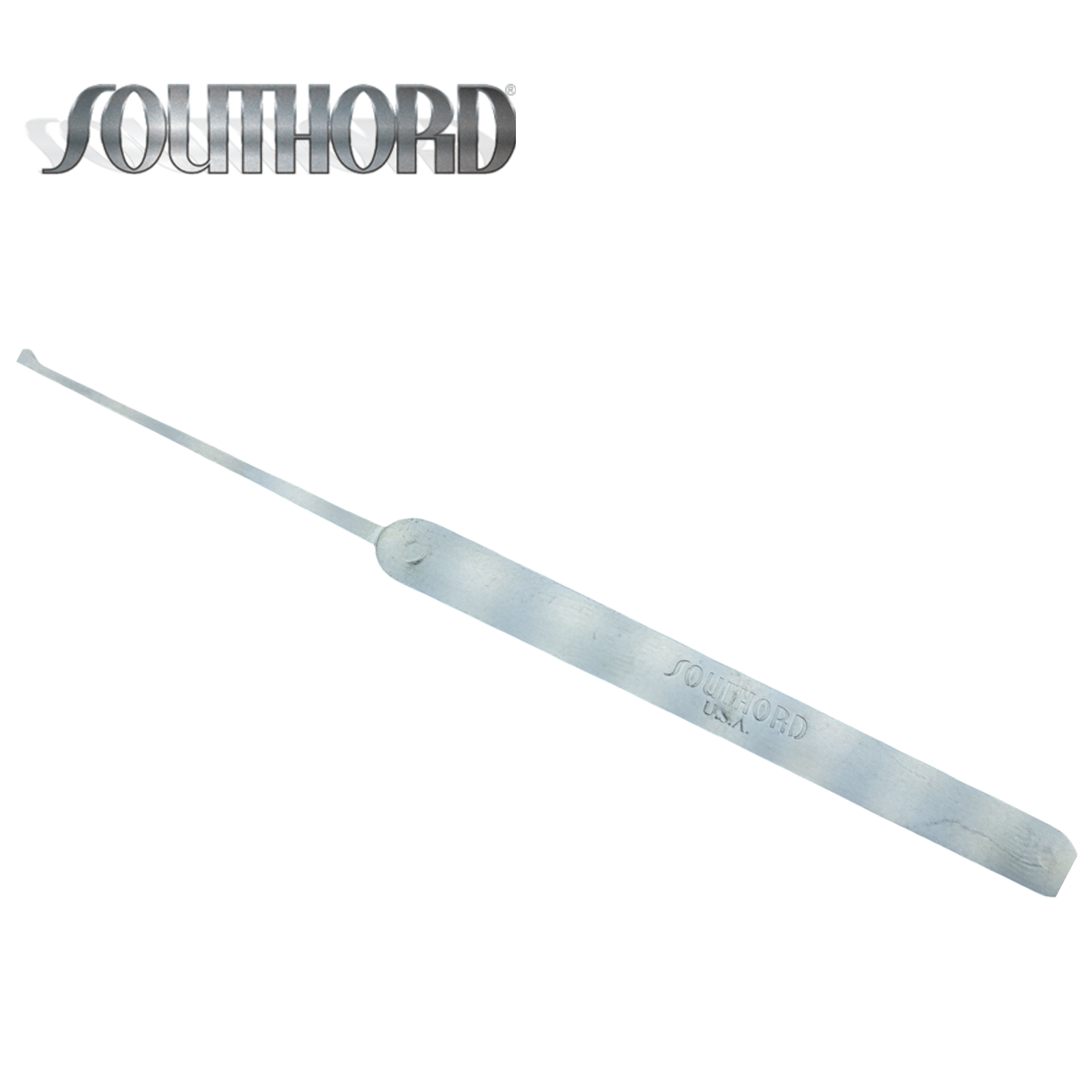 Small Diamond Slimline Lock Pick w/ Metal Handle