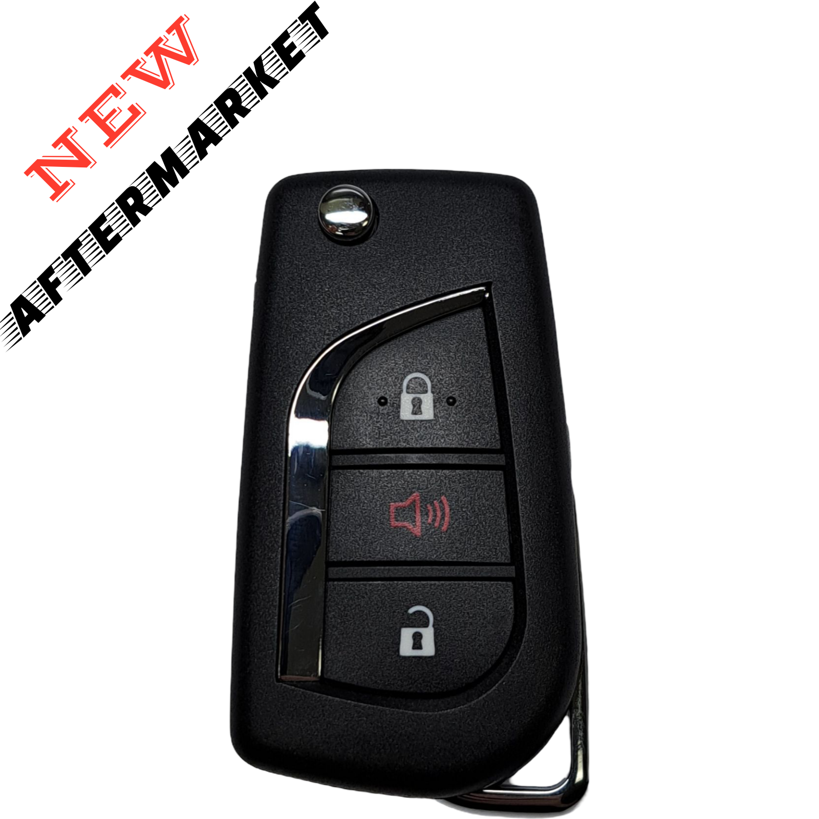 2019-2024 Toyota RAV4 / 3-Button Flip Key / PN: 89070-0R300 / GQ4-73T (AFTERMARKET)