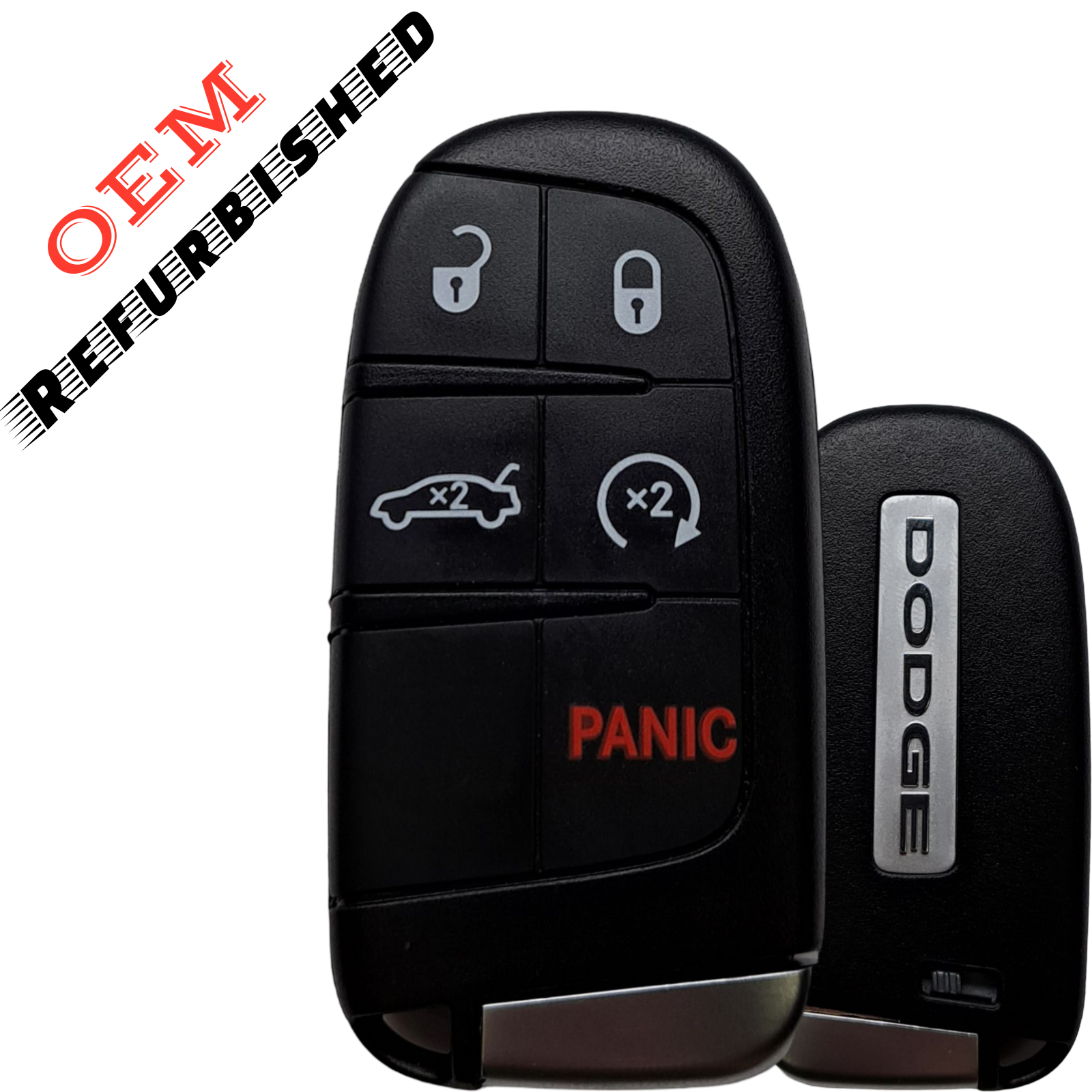 2019-2023 Dodge Challenger / Charger / 5-Button Smart Key / PN: 68394195 AA / M3M40821302 (OEM Refurb)