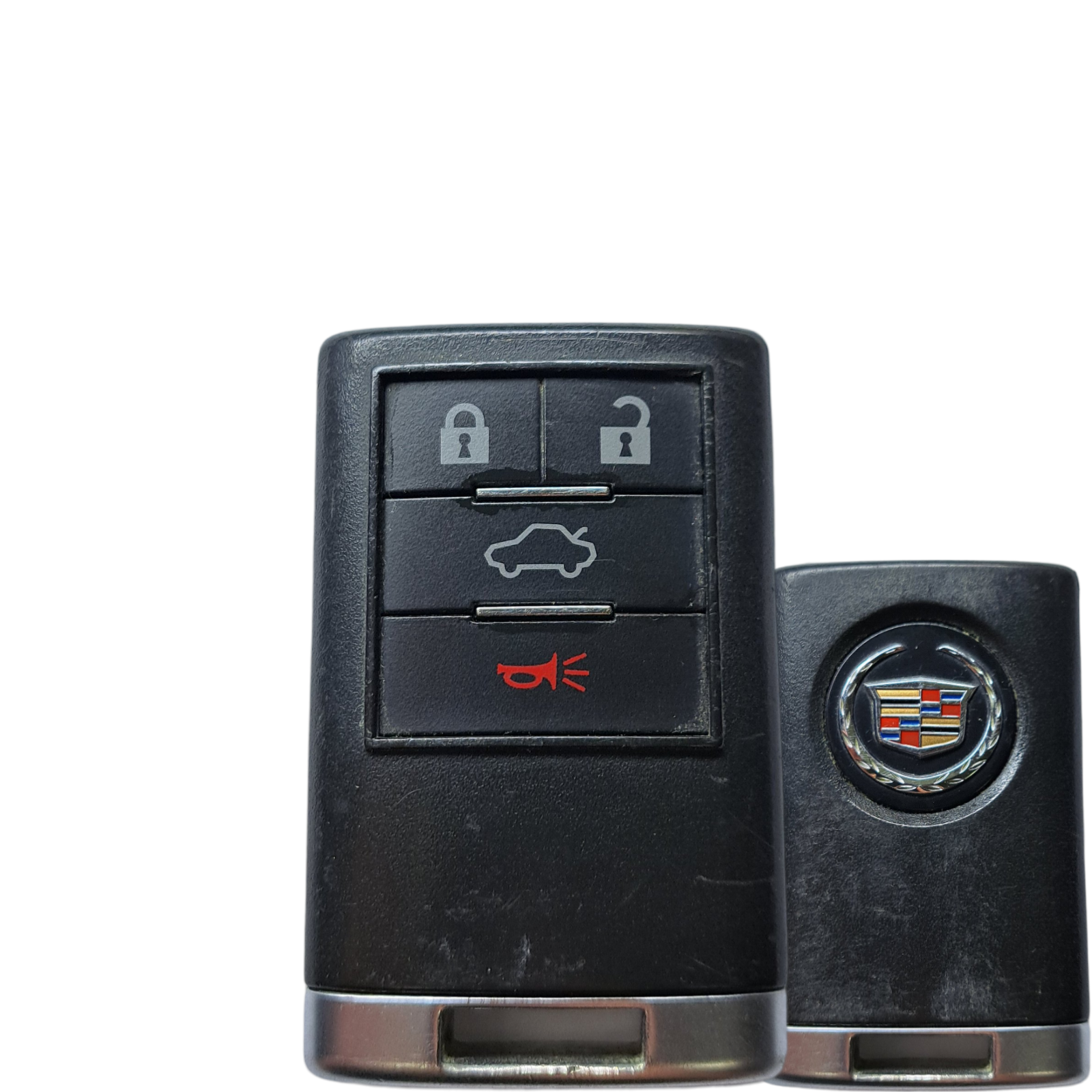 2008-2015 Cadillac CTS / DTS / STS / 4- Keyless Entry Remote / PN: 25946299 / M3N5WY7777A (Driver 2) (OEM Refurb)