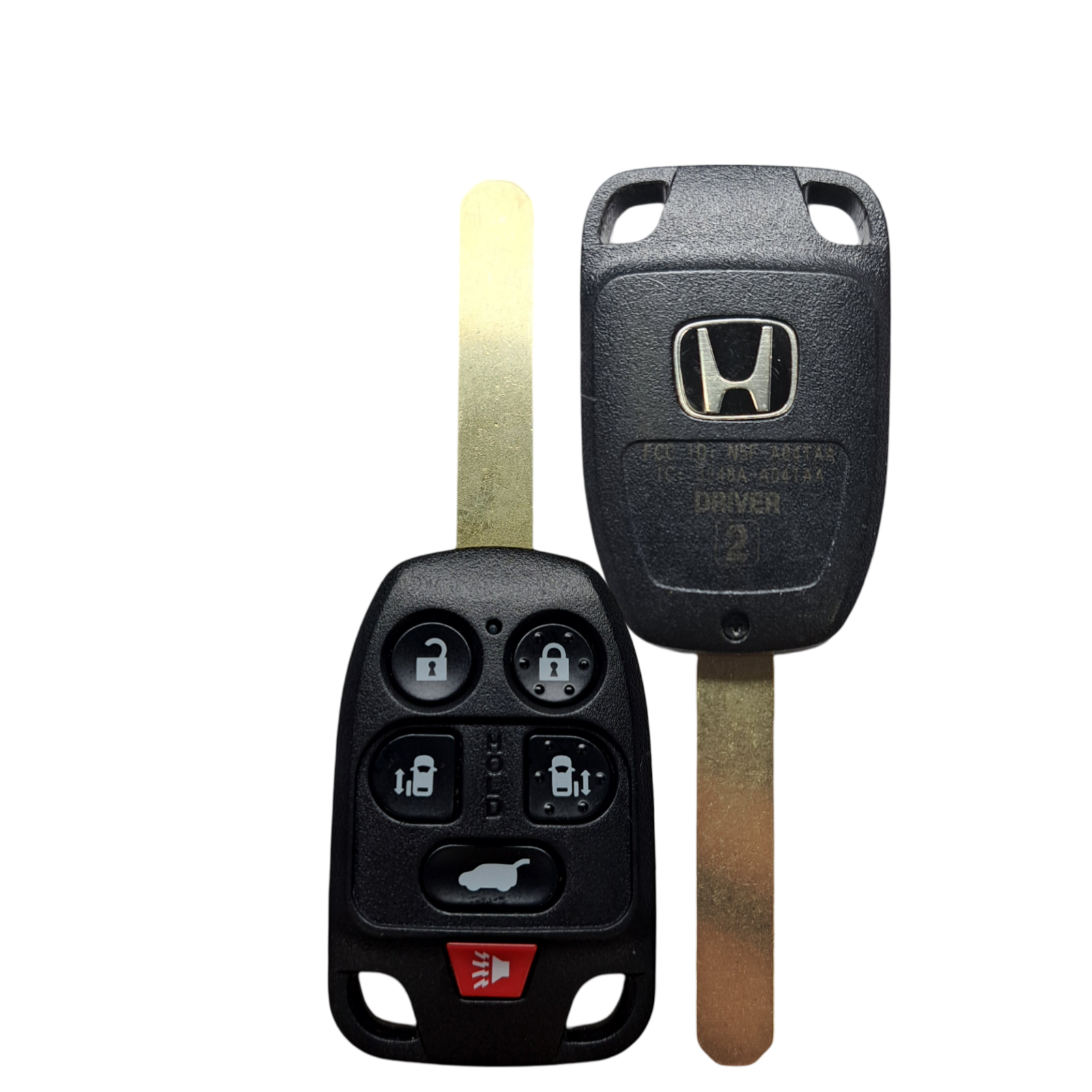 2011-2013 Honda Odyssey / 6-Button Remote Head Key / PN: 35118-TK8-A20 / N5F-A04TAA (Driver2) (OEM Refurb)