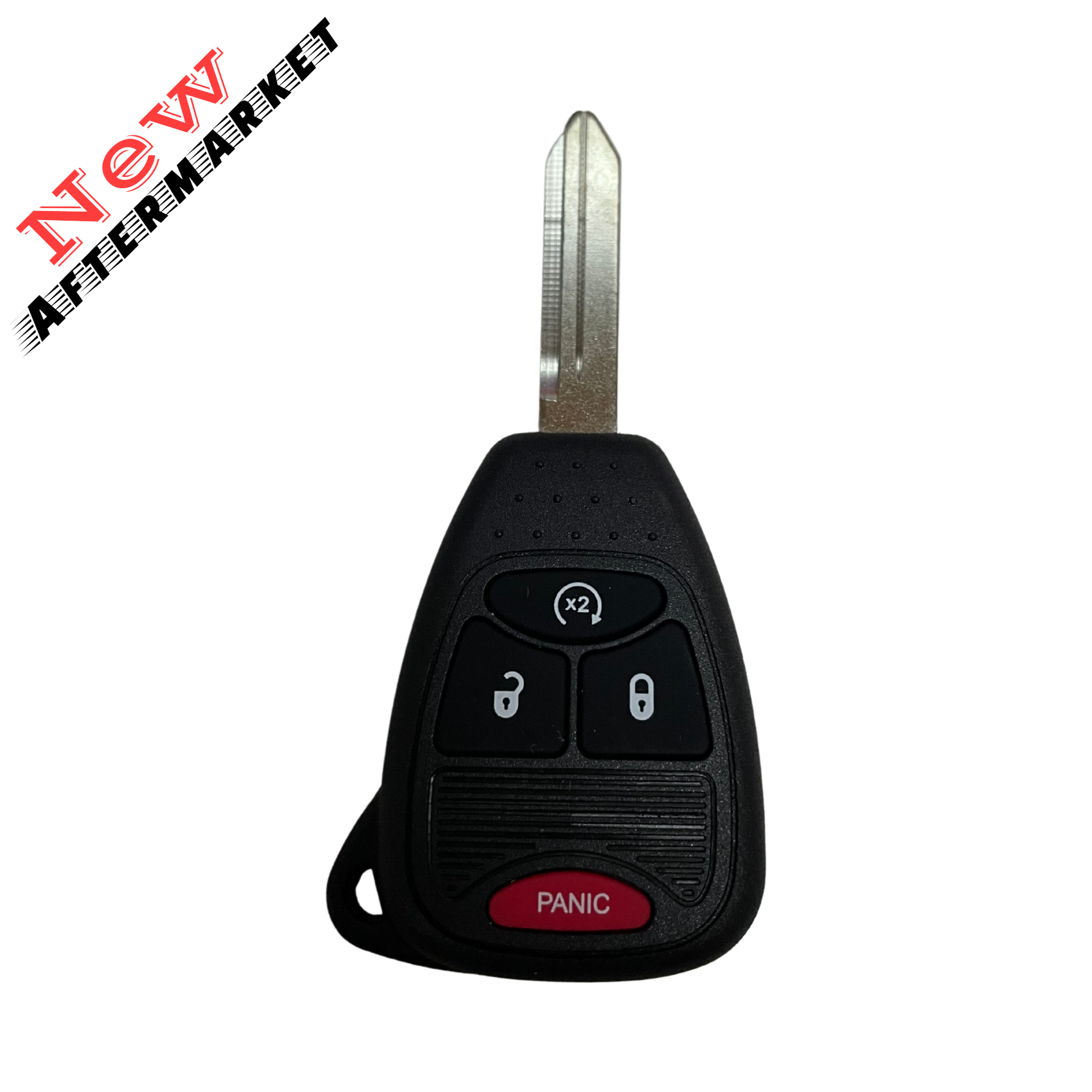 2007-2018 Jeep Dodge Chrysler / 4-Button Remote Head Key / OHT692713AA (AFTERMARKET)