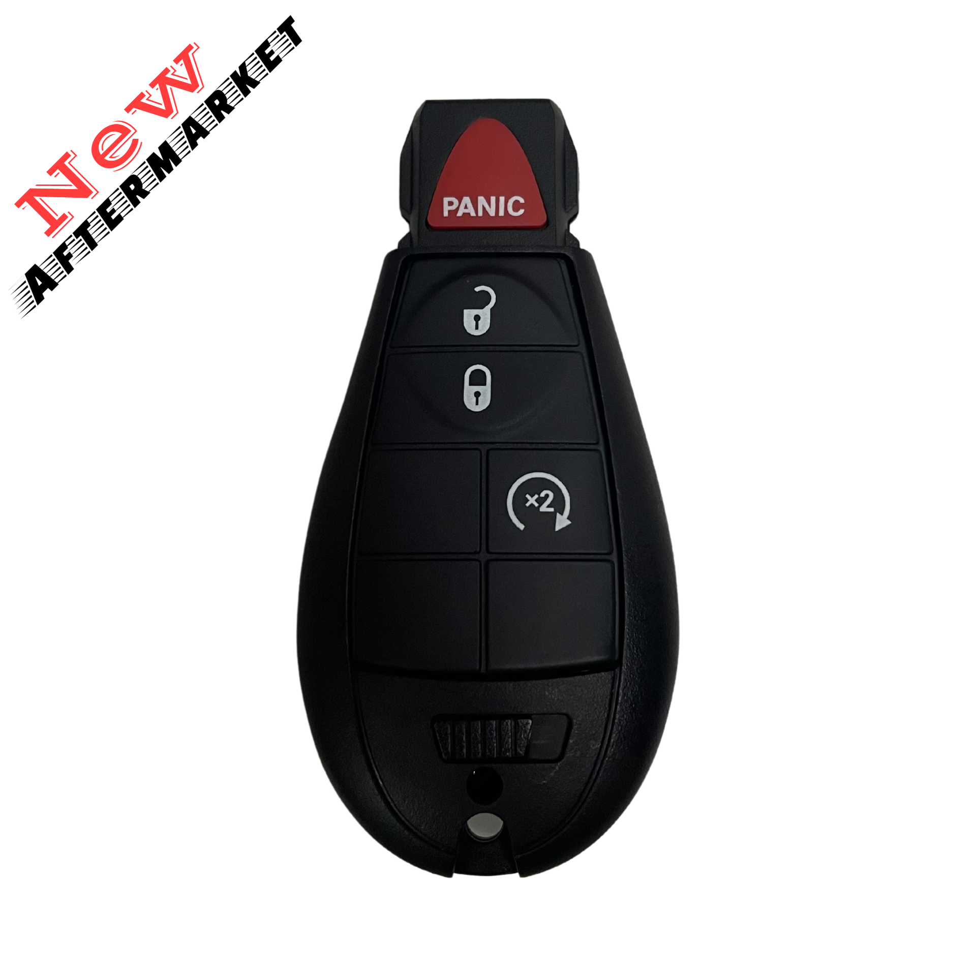 2013-2020 Dodge RAM / 4-Button Fobik Key / GQ4-53T (AFTERMARKET)