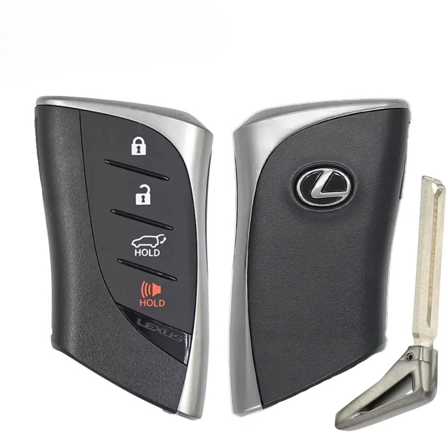 2026 Lexus NX350H RX350 RX450 / 4-Button Smart Key / PN: 8990H-F6080 / HYQ14FLC / B6B6 / OEM NEW